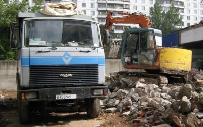 Вывоз строительного мусора, погрузчики, самосвалы, грузчики - Владикавказ, цены, предложения специалистов