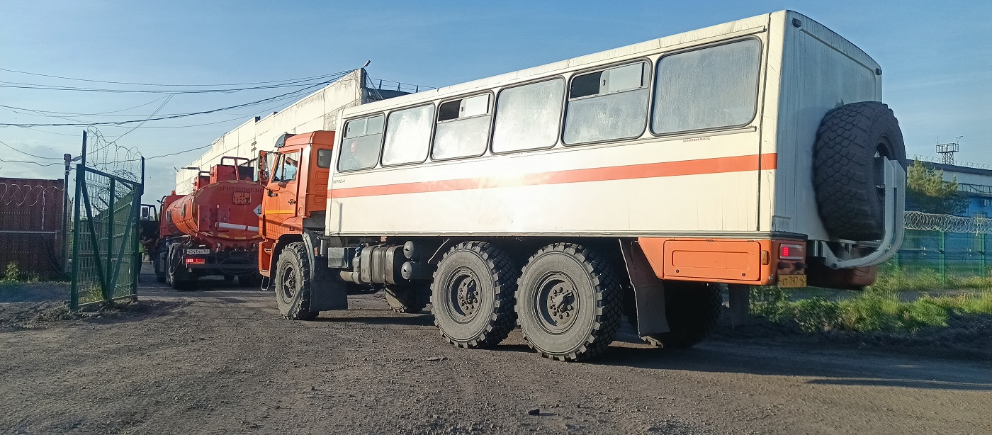 Вахтовые перевозки сотрудников автобусами и спецтехникой в Северной Осетии - Алании