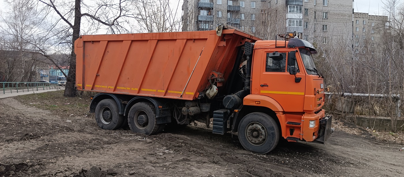 Заказ самосвалов в Чиколе